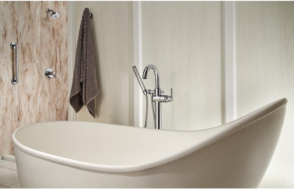 Delta Faucet 41824, 24-Inch Contemporary Grab Bar, Polished Chrome - - 