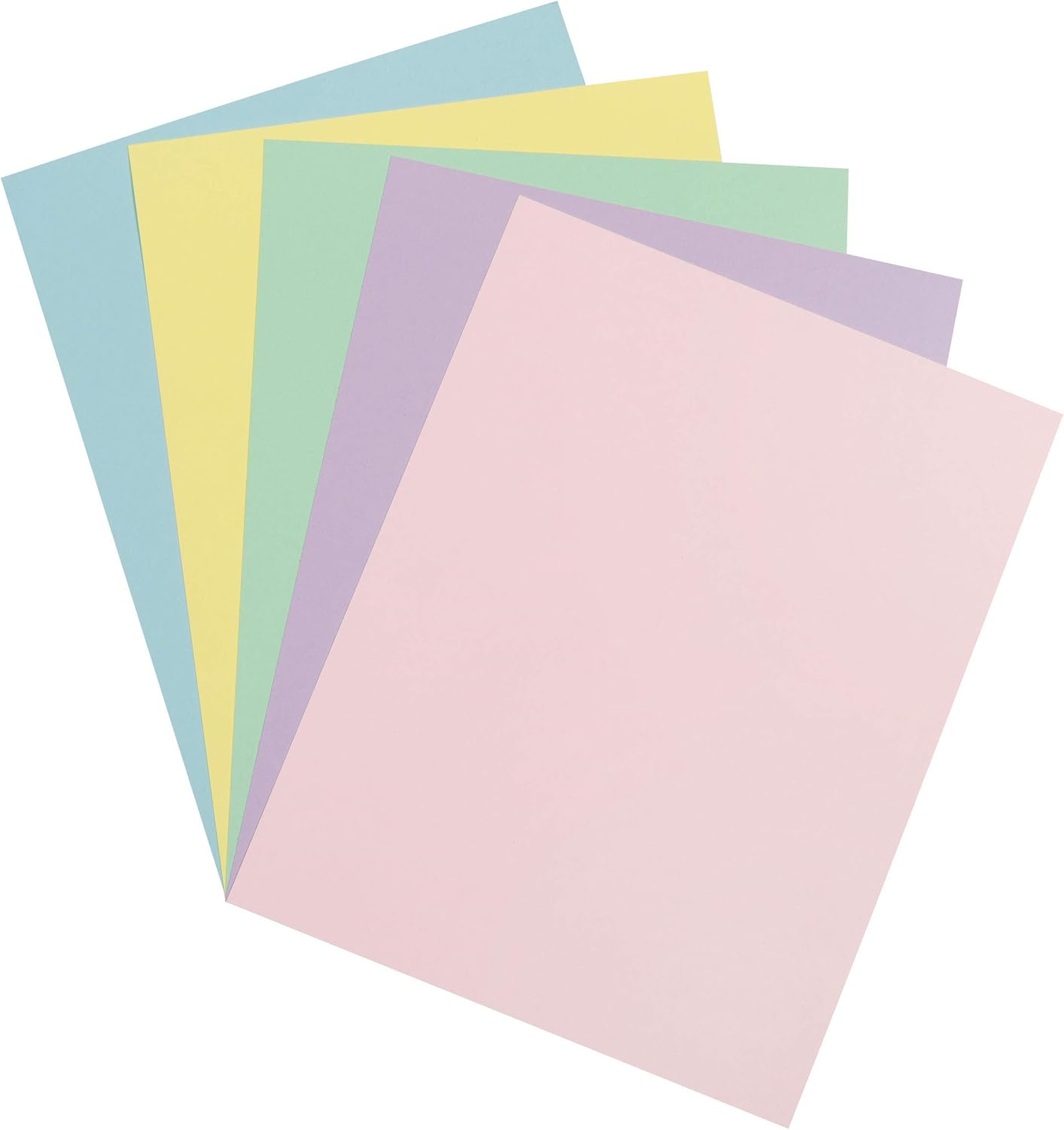 Array Card Stock Pacon Card Stock, 8 1/2 inches x 11 Inches, Pastel Assortment, 100 Sheets (101315), Assorted Pastel : Cardstock Papers : Industrial & Scientific