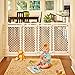 MyPet Extra Wide Pet Gate: Smoothly Opens in Extra Wide Spaces. Fits 22