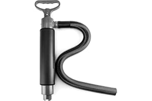 QWORK Bilge Pump with Reversible Hose, Manual Bilge Pump, Hand Water Pump, Portable Kayak Hand Water Pumps with Reversible Ho