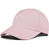 OUTDOOR SHAPING Mountain Embroidery Dad Hat - Soft Washed Cotton Unstructured Baseball Cap for Unisex Vintage Style