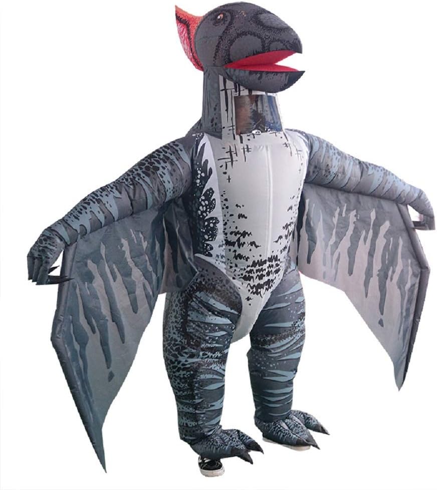 T-rex Inflatable Dinosaur Costume Pterosaur Fancy Dress Adult Halloween Cosplay Suit