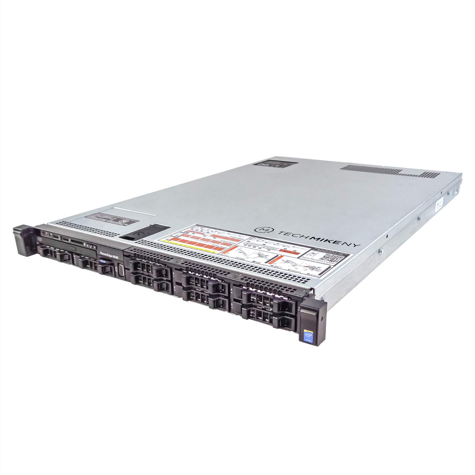 TechMikeNY Server 3.20Ghz 16-Core 64GB RAM 2X 900GB 4X 1.2TB 2X Caddies PowerEdge R630 (Renewed)