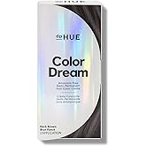 dpHUE Color Dream, Dark Brown - Ammonia-Free, Demi-Permanent Hair Color - Lasts 16 Washes - Boosts Shine - Paraben & Sulfate Free, Leaping Bunny Certified