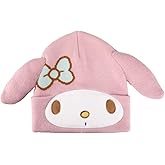 Bioworld My Melody Anime Cartoon Character 3D Bigface Embroidered Fleece Hat Pink