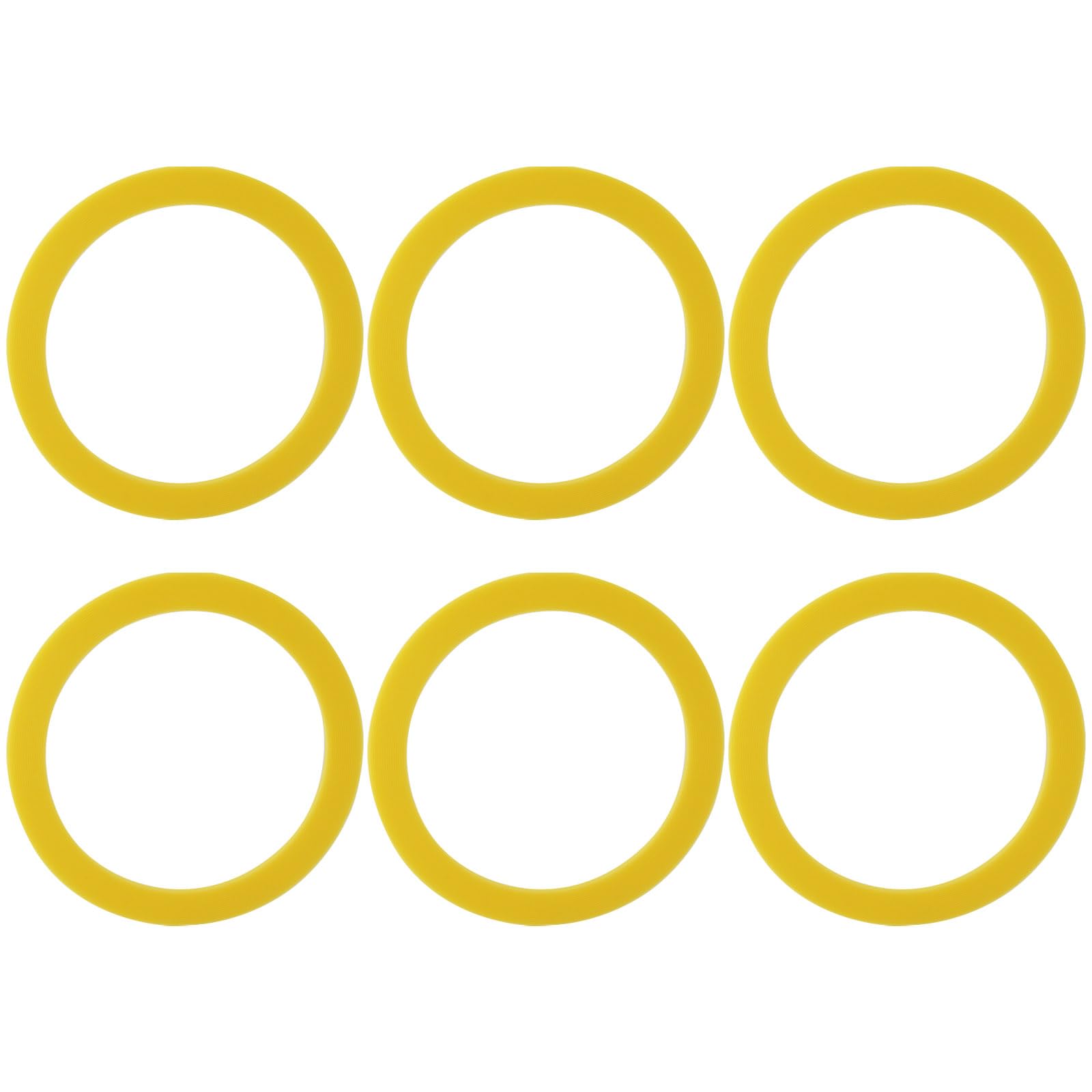 ECSiNG 6 Pcs Flush Valve Seal Toilet Seals Compatible with Kohler Toilet Flush Valves Silicone Replaces Seals Gp1059291 and 2475620