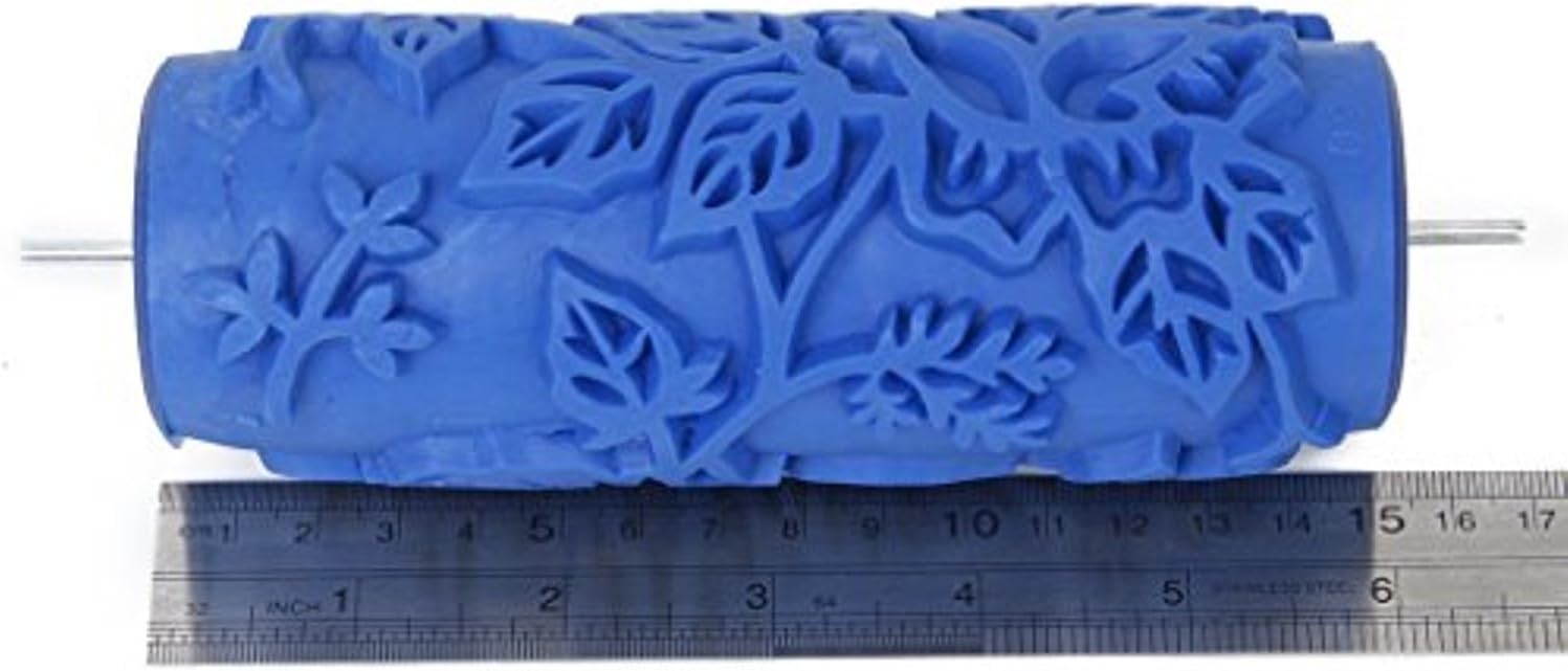 Blade Model Reliefs Paint Roller Wall 15 Cm Diy Painters Great Tool For Decoration 15cm Foliage Pattern