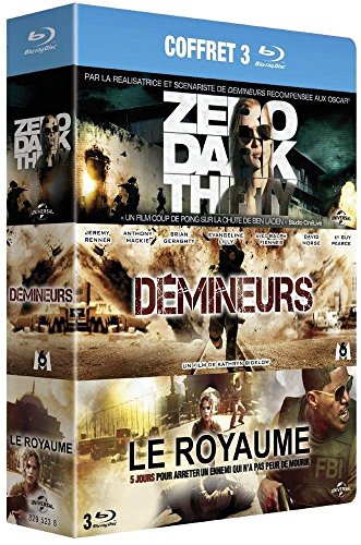 Coffret 3 Films - Zero Dark Thirty + Démineurs + Le Royaume - Pack