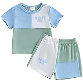 Infant Baby Boys Summer Shorts Set Outfit 6 9 12 18 24 Months 2 3 T Short Sleeve T-shirt Shorts Spring Clothes