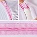 Laundry Bags-Set of 7 Mesh Washing Bags for Blouse,Sweater,Stocking,Delicates Laundry Travel Organizer Bag-Coarse Mesh:1XL 1L 1M;Fine Mesh:1L 2M;1 Sandwich Bra Bag