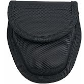 Handcuff Sheath-Holster-Holder, Heavy Duty Nylon | Professional molded construction, heavy-duty Secure Velcro closure with integrated belt loop, professional heavy-duty quality