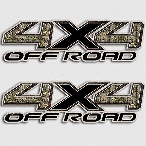 Camouflage 4x4 Black Tundra Truck Hunting Decals Tacoma Stickers
