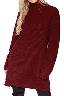 oversized cowl neck sweater dress