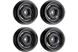SPEELIK 1.0 Wheel Rims for Traxxas TRX4M Axial SCX24 AX24 FCX24 1/24 1/18 RC Crawler Car