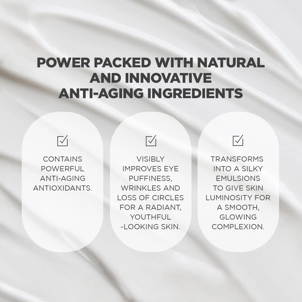Hibiscus and Honey Eye Firming Cream with Hyaluronic Acid Skin Nourishing Complex | Hibiscus and Honey Firming Cream For Eye Puffiness, Dark Circles and Other Rejuvenating Skincare | Puffy Eyes Skincare for Sensitive and All Skin Type | Skin Reviving Eye Cream for Wrinkles Formulated with Hibiscus Flower, Honey and Other Natural Ingredients | Use with our Hibiscus and Honey Firming Cream and Serum