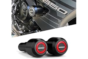Mokiton Motorcycle Frame Sliders Crash Bar Protector Compatible with K.awasaki Ninja 650 2017-2023 2024 2025 | No Cut Kits En