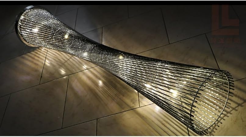 Stehlampen Moderne Minimalistische Ideen Mode Dekoration Wohnzimmer Schlafzimmer Nacht Vertikale Licht Fernbedienung Schalter Standleuchten Farbe Black Silver Amazon De Kuche Haushalt