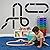 Racecar Racing Childrens Birthday Peel and Place Track - Giant Wall or Floorl Decal Decoration