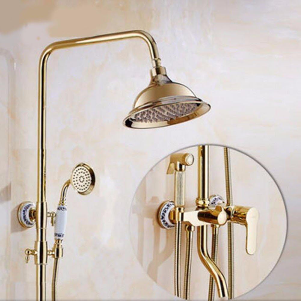 SJQKA Shower Head European Style Shower Bathroom Shower