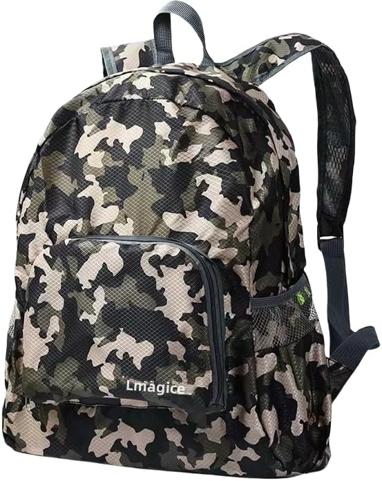 Amazon.com | Track Camouflage Multi Pocket Backpack (Camouflage) | Casual  Daypacks