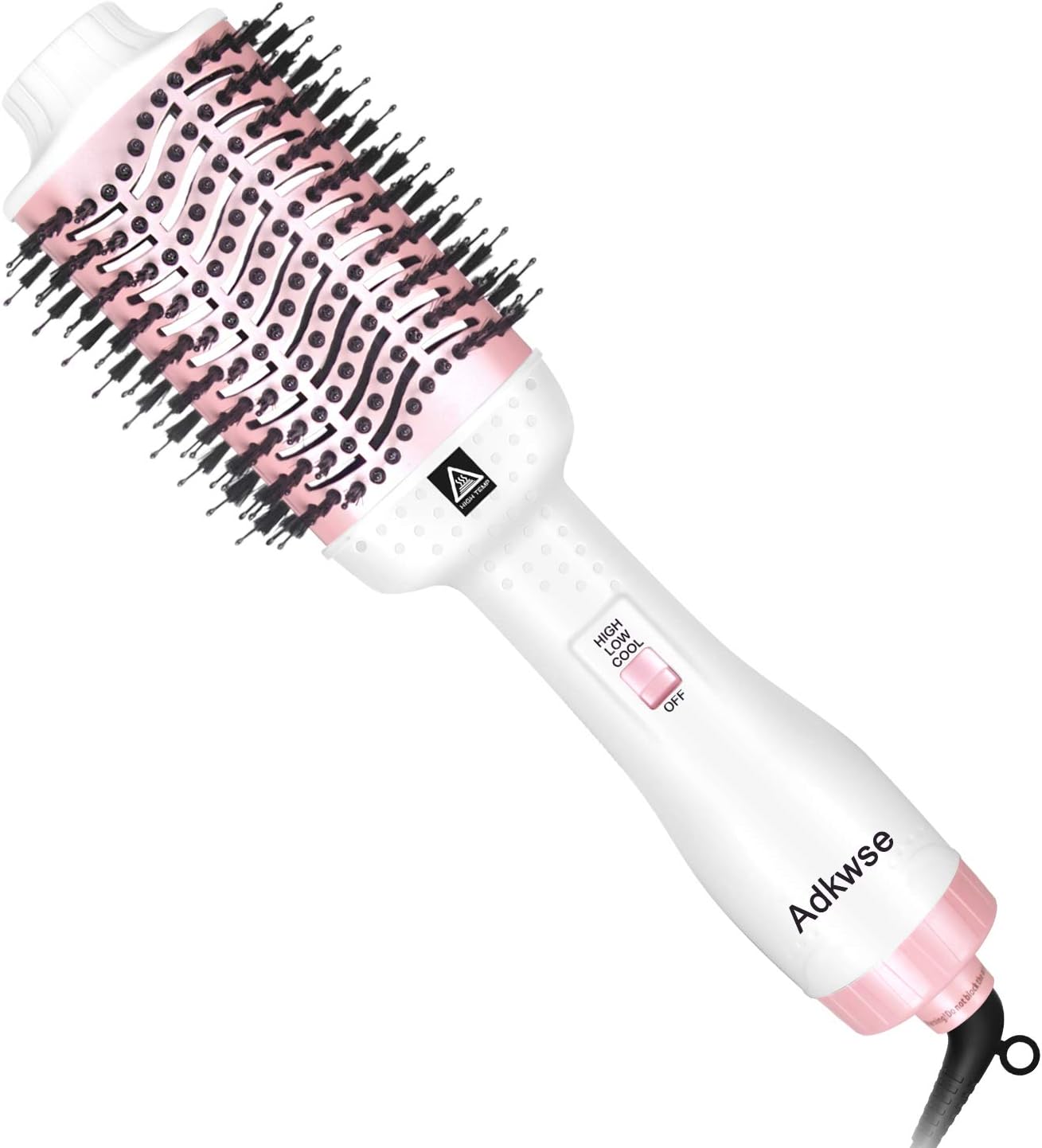 Adkwse Hair Dryer Brush, One Step Upgrade Hot Air & Volumizer Brush, 5 In 1 Hair Blow Dryers Styler Brush, Professional Negative Ion Hairdryer Brush For all Styling