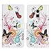 HTC One Max Case, iCoverCase Butterfly Pattern PU Leather Wallet Case [Book Fold] Stand Phone Pouch [Card Slot] Cover for HTC One Max T6