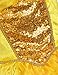 Romy's Collection Girls Deluxe Yellow Belle Dress up Gown Costume w/Accessories (7-8)