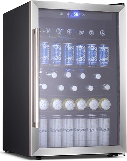 glass front beer cooler