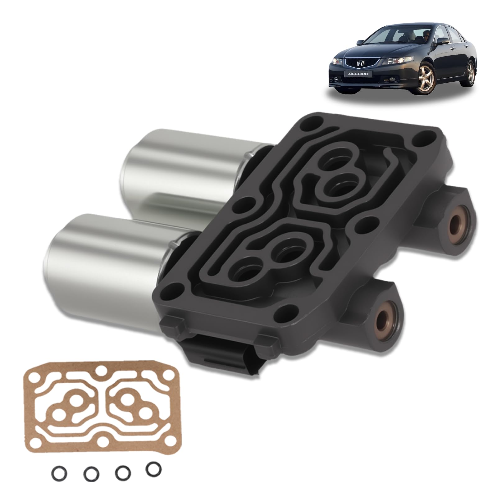 Photo 1 of ***missing hardware**28260-PRP-014 Transmission Dual Linear Shift Solenoid for for 2002-2008 Acura RSX/TSX for 2002-2011 Honda CR-V 2.4L, 2003-2007 Accord, 2003-2008 Element 2.4L OE# 99210 28260-PRP-014