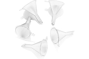 iSnuff Mini Funnel | Small Funnel 5-Pack for Lab Bottles, Sand Art, Perfumes, Spices, Powder Funnel, Essential Oils & Recreat