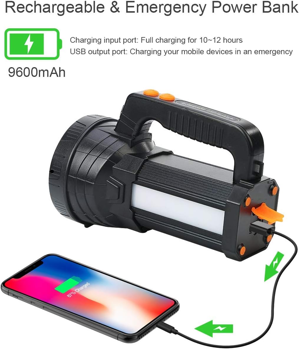 lampara led impermeable alta potencia