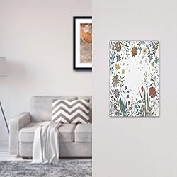 OILbiexn Light Switch Cover Boho Colorful Florals