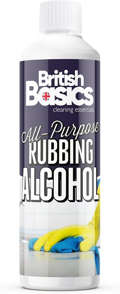 BritishBasics 99% Isopropyl Alcohol 500ml Cleaning Solution