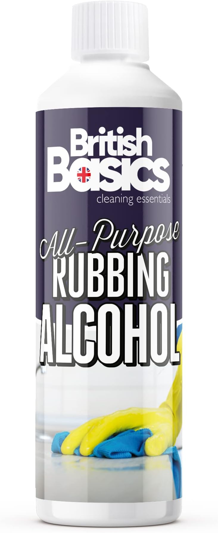 BritishBasics 99% Isopropyl Alcohol 500ml Cleaning Solution