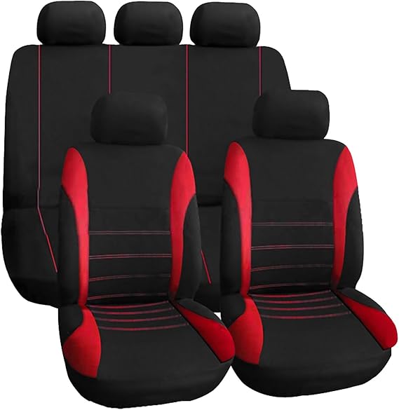 Protectores universales para asientos de coche, juego completo de fundas para respaldo delantero Protectores universales para asientos de coche, juego completo de fundas para respaldo delantero