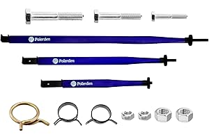 P Polerden Extension Clamps Tool Upgrade Versatile Vise Grip, Hold Nuts, Bolts & Hose Clamps-Your Third Hand in the Tight Space 3 Different Lengths Extension Wrench Clamp Tight Tool