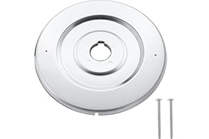 UCDETD Escutcheon Replacement, for 16090 Moen Chateau Collection Shower Trim Kit, Compatible with One-Handle Tub and Shower Faucets, Chrome