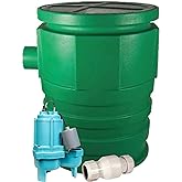 Little Giant WCR-9SS 115 Volt, 4/10 HP, 4800 GPH Automatic Outdoor Water/Seepage Collection and Removal System with Sewage Pu