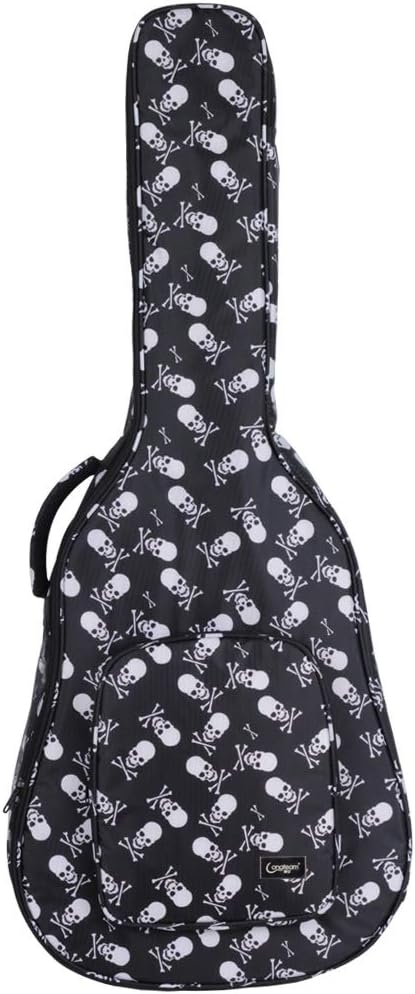 Acoustic Guitar Bags & Cases 40/41 inch Guitar Case (Red, Blue and Black Multicolor Camouflage)
