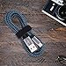 Eashion Lightning Cable 3Pack 3FT 8Pin iPhone Charger, Premium Nylon Braided USB Charging Cord Compatible with iPhone 7 7 Plus 6 6s 6 plus 6s plus 5 5s 5c se ,iPad, iPod & More (Black & Blue)