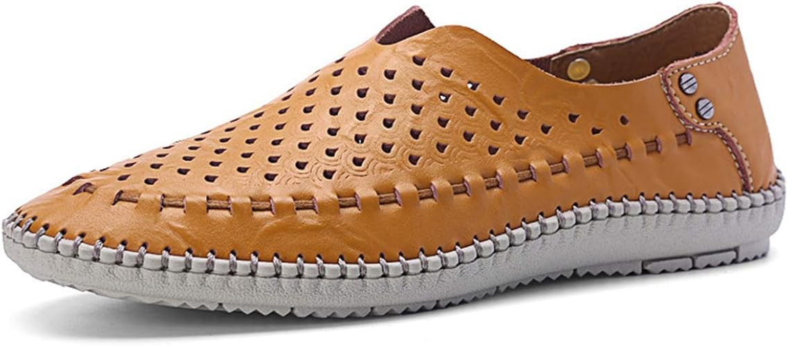 Amazon Wewin ビジネスシューズ 本革 メンズ メッシュ ローファー スリッポン ドライビングシューズ オフィスサンダル モカシン 紳士靴 カジュアル スニーカー 蒸れない 防滑 通気 Wewin ローファー スリッポン
