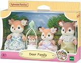 Sylvanian Families Deer Family 5799 Set with Parents, Girl and Baby view 1