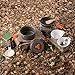 Arcadia Outdoors Camping Cookware Mess Kit, 11 Pieces