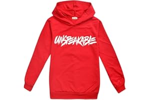 LQBNZQZ Kids Un-Speakable Hoodie Pullover Hoodies Hooded Game Sweatshirt for Boys Girls Fashion Anime Sport Shirt Top