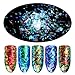BORN PRETTY 0.2g Chameleon Cloud Paillette Powder Irregular Nail Art Glitter Sequins flakiess