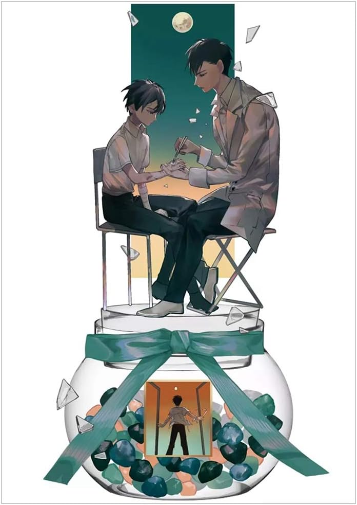 Quero Jom91 Anime Toilet Bound Hanako-kun Poster Decorative Bedroom Painting 42 x 30 cm(4)