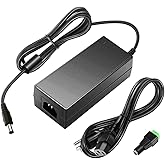 SHNITPWR 24V 3A DC Power Supply Adapter AC 100V~240V to DC 24 Volt 3 Amp 72W Converter Transformer 5.5x2.5mm Plug for 5050 3528 LED Strip Light 3D Printer LED Driver CCTV Security System LCD Monitor