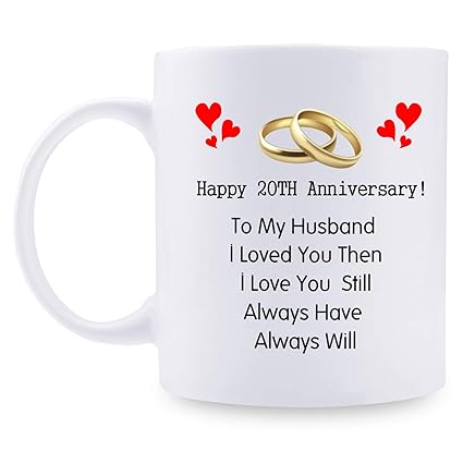 gifts for husband 20th anniversary