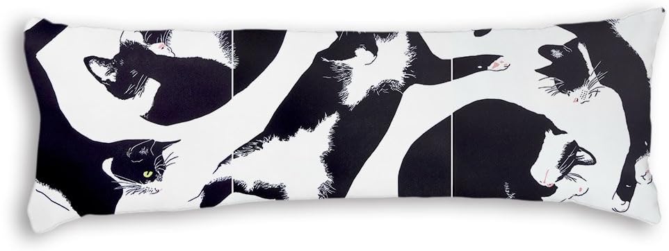 Amazon Com Veronicaca Lovely Cat Custom Cotton Body Pillow Covers