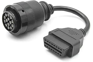 14Pin to 16Pin Adapter for Carter's 14-pin Old Truck Transfer Line OBD2 Connector for CAT 14PIN ET Dianostic Extension Plug